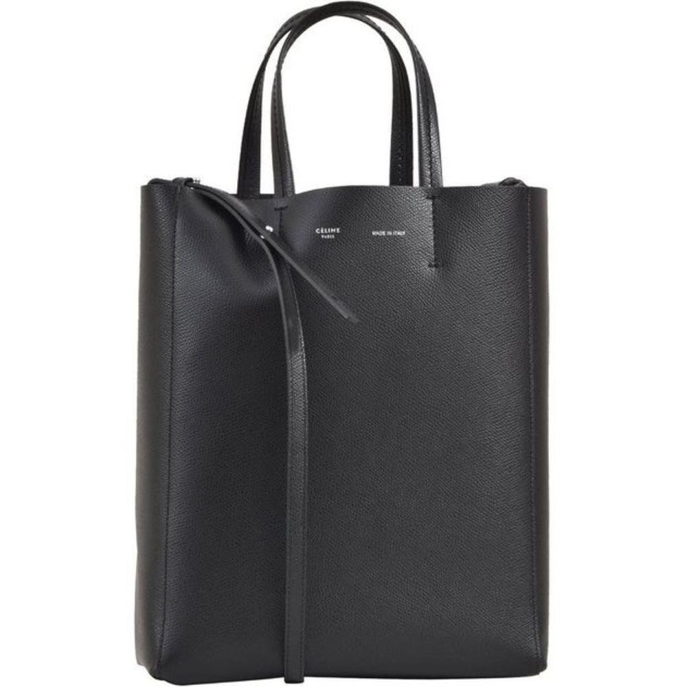 Authentic - Celine Cabas calfskin blk